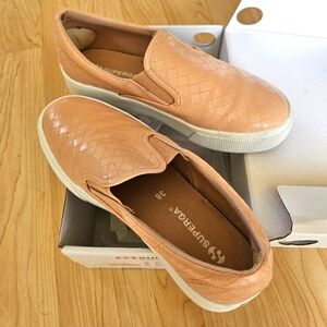 Superga slip on shoes